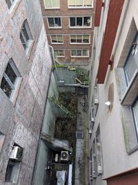 Low angle view of buildings in city