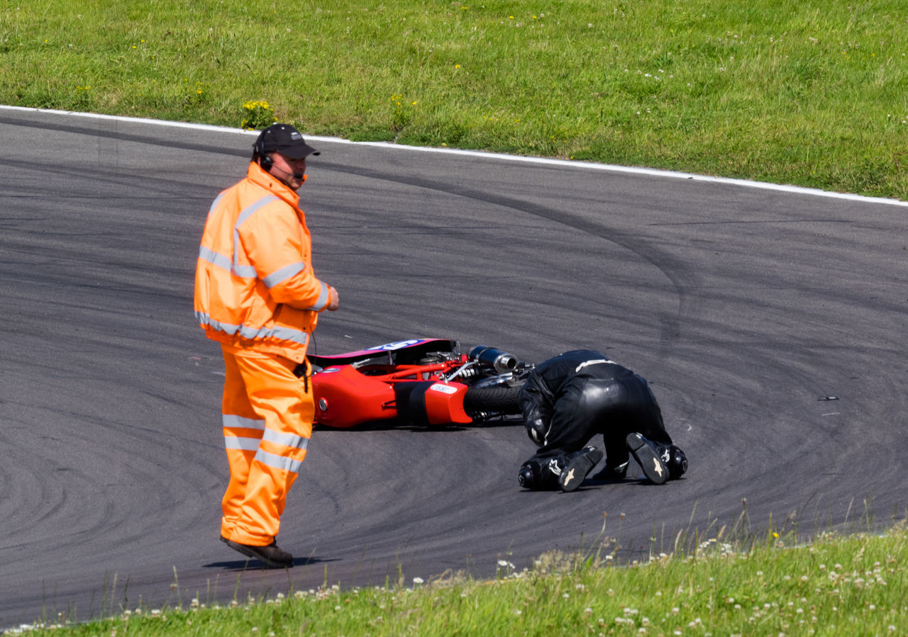 Injured rider