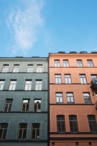 Low angle view of building against sky