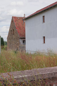 Old house against sky