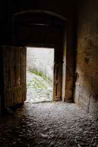 Corridor in building