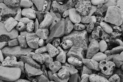 Full frame shot of stones