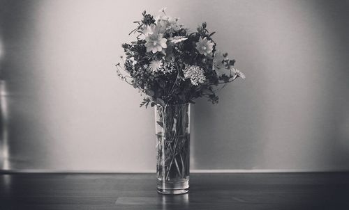 Close-up of flowers in vase