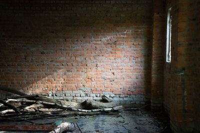 Brick wall with brick wall