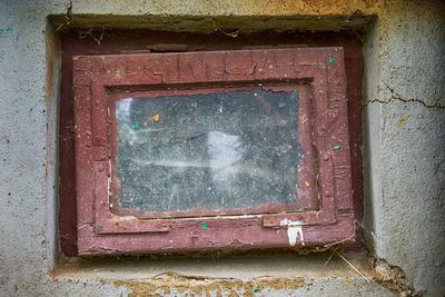 Window of old building