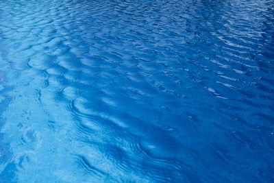 Full frame shot of water in swimming pool