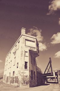 View of built structure against sky