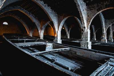 Interior of old building