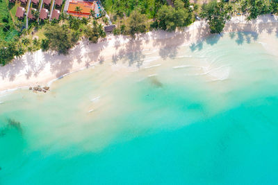 Swimming pool in sea