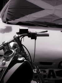 Close-up of bicycle