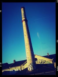 Low angle view of industrial building