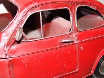 Detail shot of car