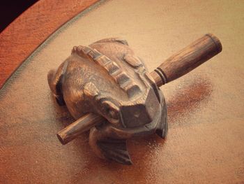 Close-up of metal