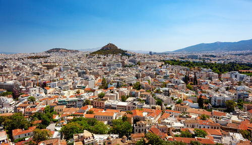 Cityscape of athens.