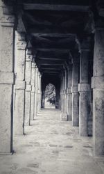 Corridor of historic building