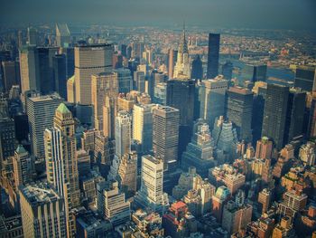 Aerial view of a city