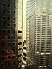 Low angle view of modern building