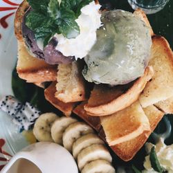 Close-up of food in plate