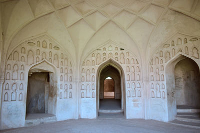 Golconda fort arch in india area background stock photograph