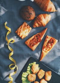 Close-up of food on table