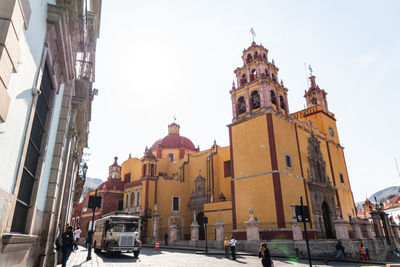 View of buildings in city