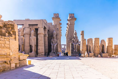 Ancient temple of luxor, egypt