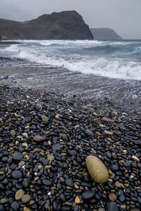 Stones on beach