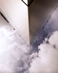 Low angle view of sky