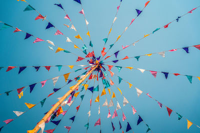 Colorful flags