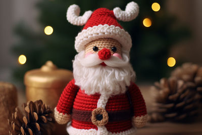 Close-up of christmas decoration