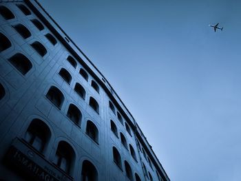 Low angle view of building against sky