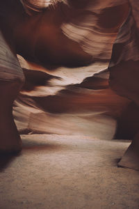 Rock formations in a desert