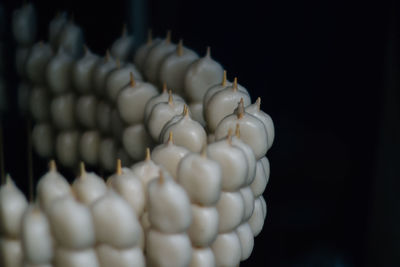 Close-up of stack of for sale