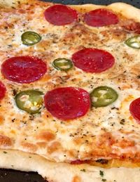 Close-up of pizza