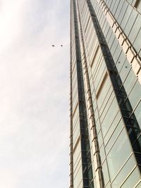 Low angle view of building against sky