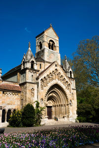 Low angle view of church