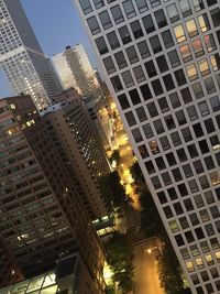 Modern buildings in city