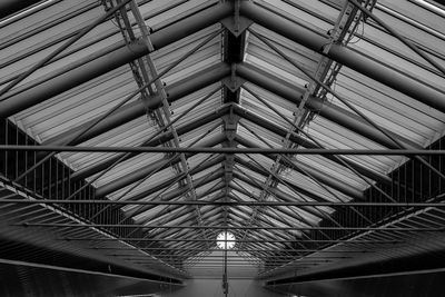 Low angle view of ceiling