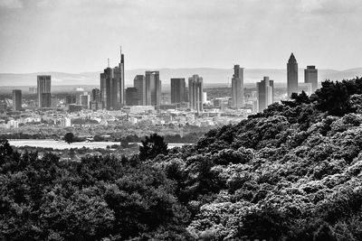 Cityscape against sky