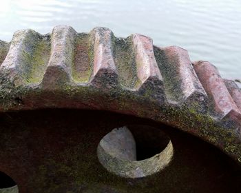 Close-up of rusty metal