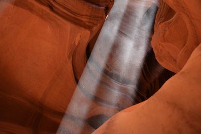 Close-up of rock formation