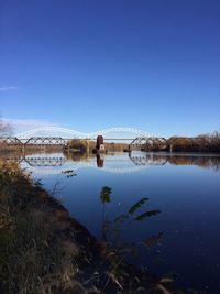 Bridge over river in connecticut 