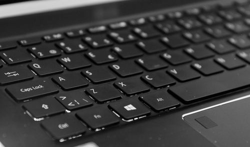 Close-up of computer keyboard