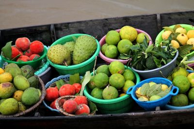 Floating market in banjarmasin, indonesia