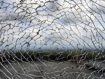 Full frame shot of chainlink fence