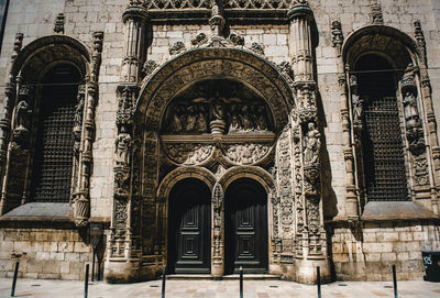 Low angle view of old building