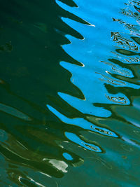 Close-up of water against sky