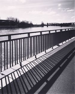 Scenic view of bridge against sky