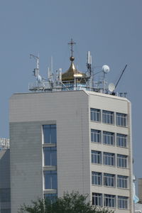 Low angle view of building against sky