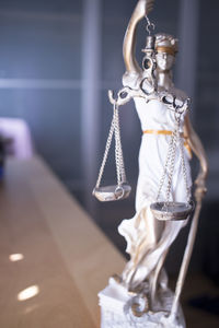 Close-up of lady justice